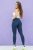 NIGHT sötétkék leggings M L