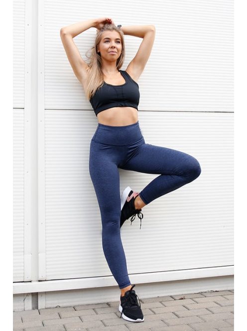 NIGHT sötétkék leggings M L