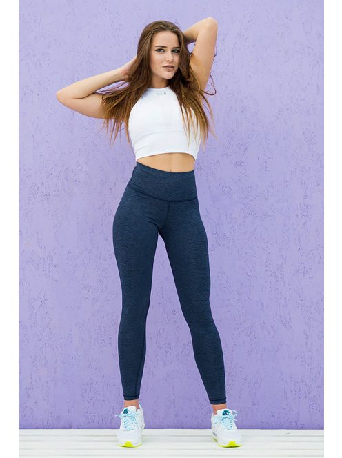 NIGHT sötétkék leggings M L