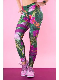 GREEN FALL leggings XS