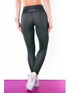 OMBRE sötétzöld leggings S XS