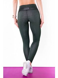 OMBRE sötétzöld leggings S XS