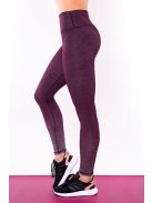 OMBRE burgundi leggings XS