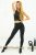 JUST fekete leggings L