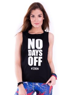 NO DAYS OFF top fekete XS