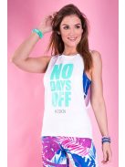 NO DAYS OFF top fehér XS