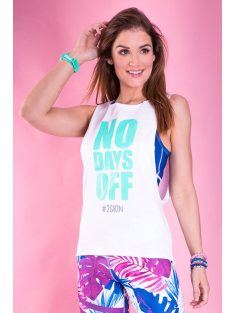NO DAYS OFF top fehér XS