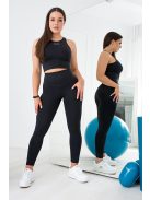 BE STRONGER ultra soft fekete leggings