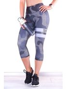 FLEXY fekete Capri Leggings S L