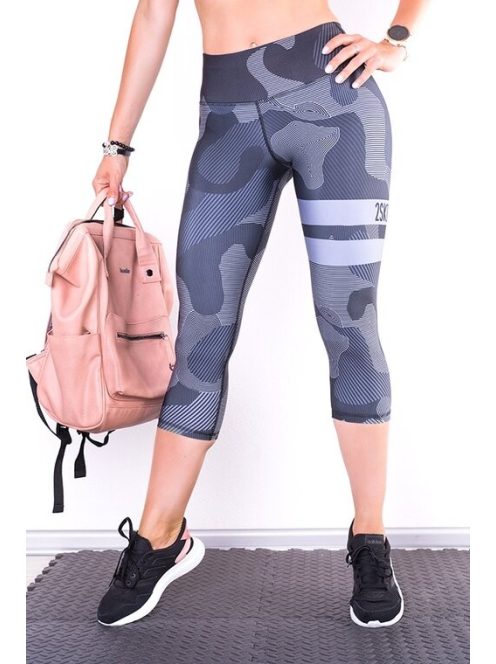 FLEXY fekete Capri Leggings S L