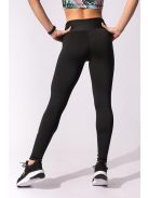 WINTER RUNNING fekete thermo leggings L