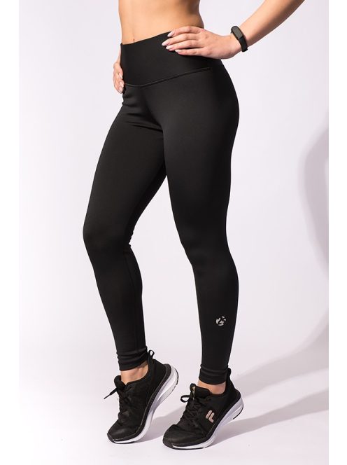 WINTER RUNNING fekete thermo leggings L