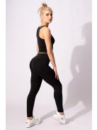 BE FIT ultra soft fekete leggings S M L