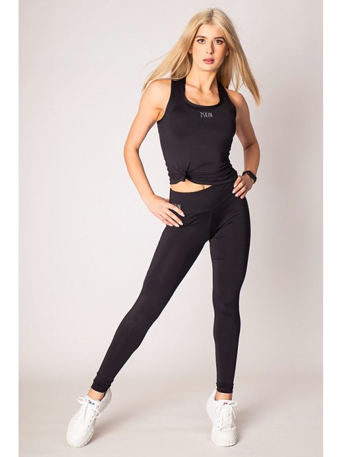 BE FIT ultra soft fekete leggings S M L