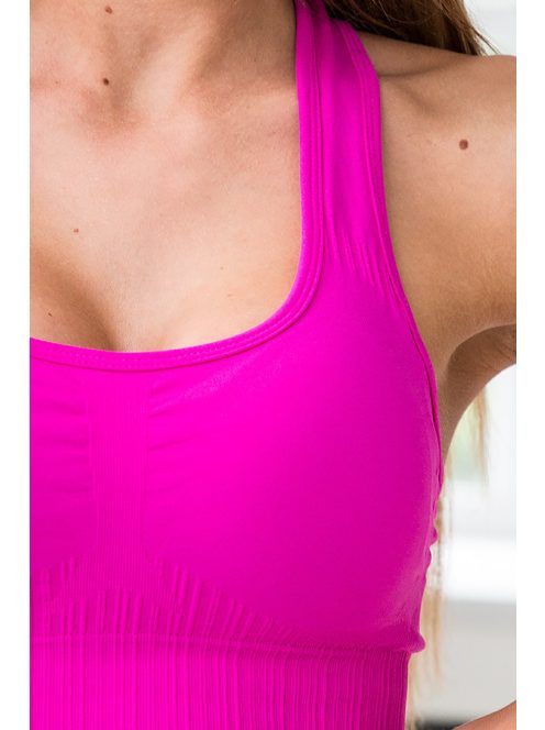 HOT pink sportmelltartó S M L