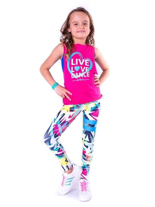 LOVE gyerek top pink