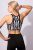 FIT BODY ZEBRA top S M
