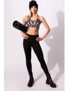 FIT BODY ZEBRA top S M