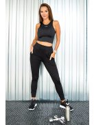 FITGIRL fekete melegítő nadrág S