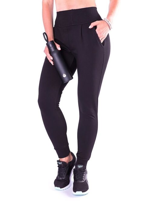 FITGIRL fekete melegítő nadrág S