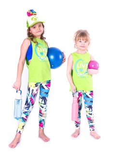 LOVE gyerek top zöld 146-152