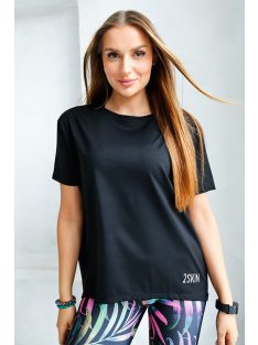 BLACK BOW top fekete S M L