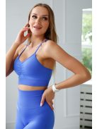 SEAMLESS SQUAT kék leggings M