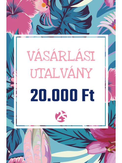 Vásárlási utalvány 20.000 Ft