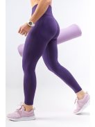 SEAMLESS LIFT sötétlila leggings S M
