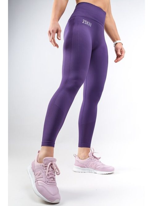 SEAMLESS LIFT sötétlila leggings S M