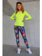 SPRINT hosszú ujjú felső fluo L