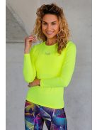 SPRINT hosszú ujjú felső fluo L