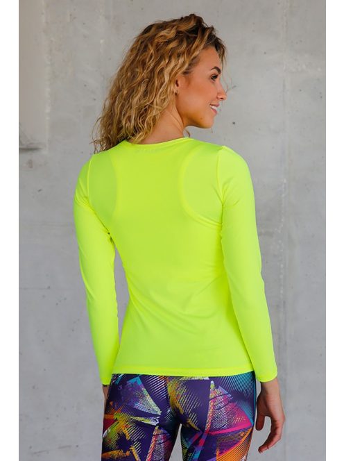SPRINT hosszú ujjú felső fluo M L