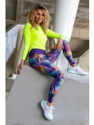 SPRINT hosszú ujjú felső fluo L