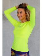 SPRINT hosszú ujjú felső fluo L