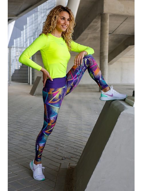 SPRINT hosszú ujjú felső fluo M L
