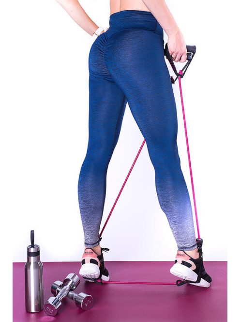 PUSH UP sötétkék leggings XS M