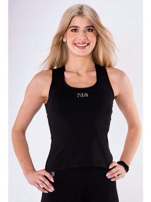 BASIC top fekete S M L