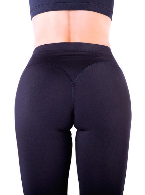 BLACK HEART fekete leggings S