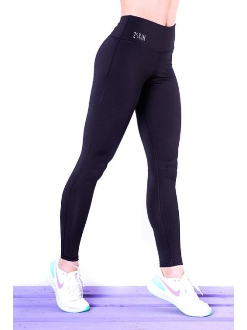BLACK HEART fekete leggings S