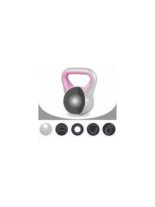 Kettlebell 2 kg műanyag borítású Gorilla Sports