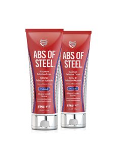 Abs of Steel (kockás has) DUÓ 2 x 237 ml