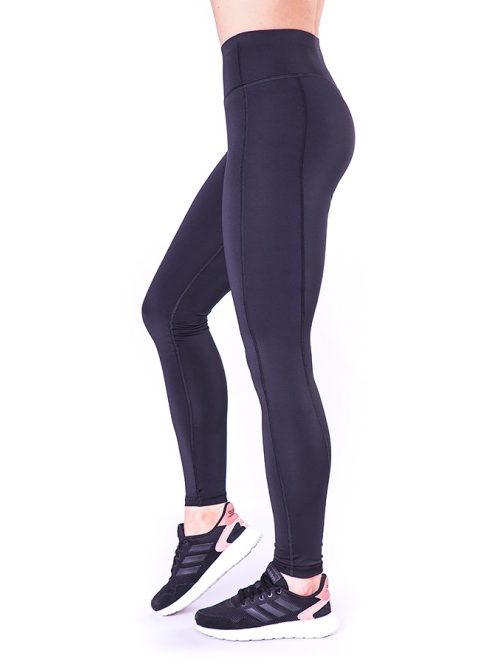 BLACK HEART fekete leggings zsebbel S L