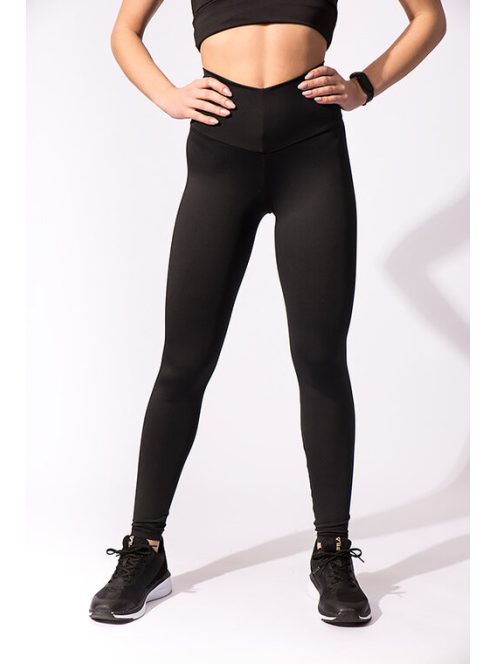 VERSO fekete leggings S L