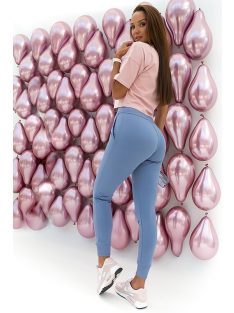 FITGIRL grafitkék melegítő nadrág S L
