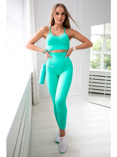 SEAMLESS SQUAT kolibri-zöld sportmelltartó S L