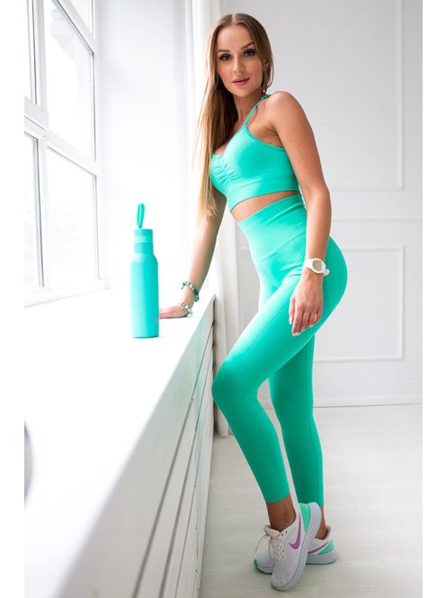SEAMLESS SQUAT kolibri-zöld leggings S L
