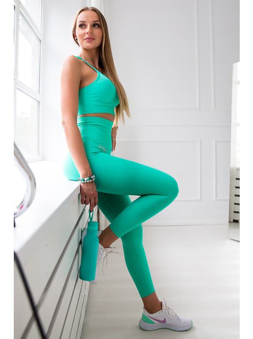 SEAMLESS SQUAT kolibri-zöld leggings S L