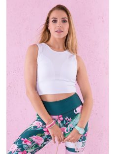 STUDIO CROP top fehér M XS