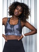 FLEXY fekete sportmelltartó S M